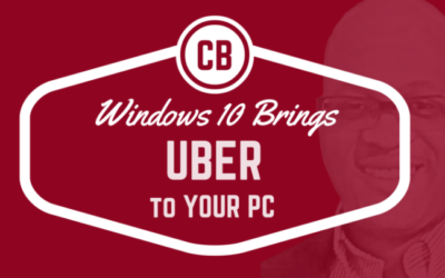 Uber from your PC thanks to Windows10